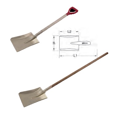 BRONZE + SHOVEL STRAIGHT HANDLE