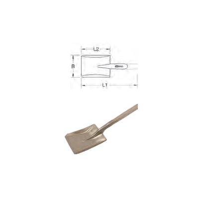 BRONZE + HAND SHOVEL 540 MM