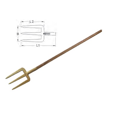 BRONZE + FORK FOR GUNCOTTON 200 MM