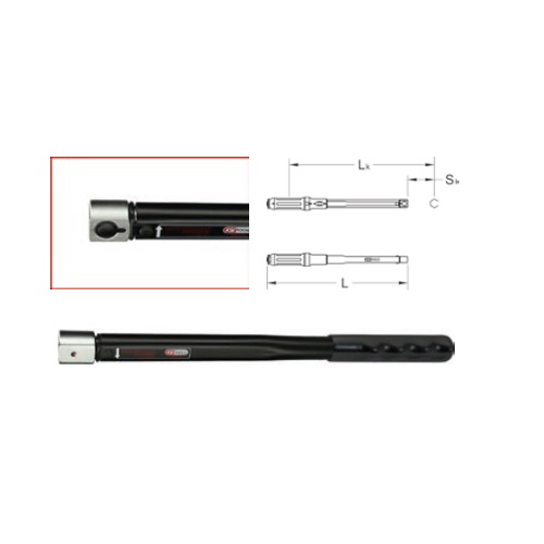 ERGOPREC TORQUE WRENCH, QC HEAD, 1-25NM