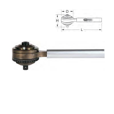 1/2“扭力倍增器6：1，第1680牛米