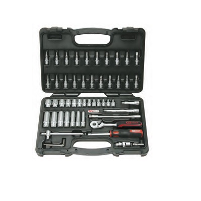 SOCKET SET, 53PCS, 1/4