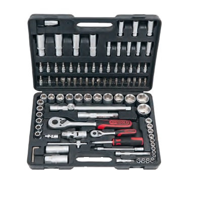 SOCKET SET, 94PCS, 1/4" + 1/2