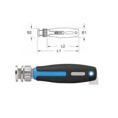 HANDLE F.RATCHET SPANNERS, 8-19MM