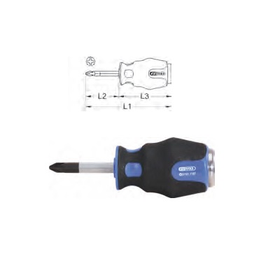 ERGOMAX STUBBY SCREWDRIVER, PH2