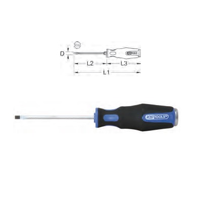 ERGOMAX SCREWDRIVER, SLOT, 3.5MM