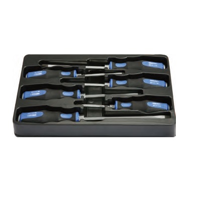 ERGOMAX SCREWDRIVER SET, 6PCS, SLOT + PZ