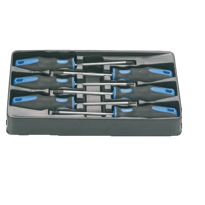 ERGO + SCREWDRIVER SET, TX, 6PCS, T10-T40