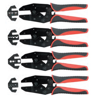 CRIMPING PLIERS, NON INSULATED, 0.5-6MM