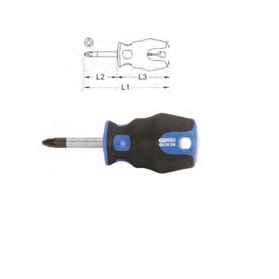 ERGOTORQUE + SCREWDRIVER SHORT, PH2