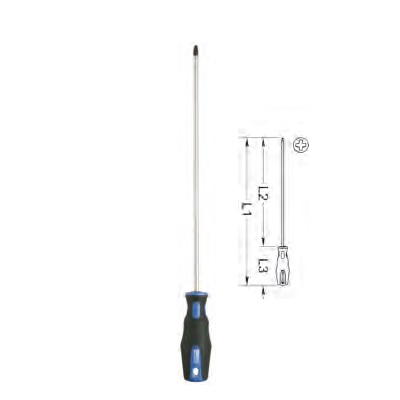 ERGO + SCREWDRIVER, POZIDRIV®, PZ0