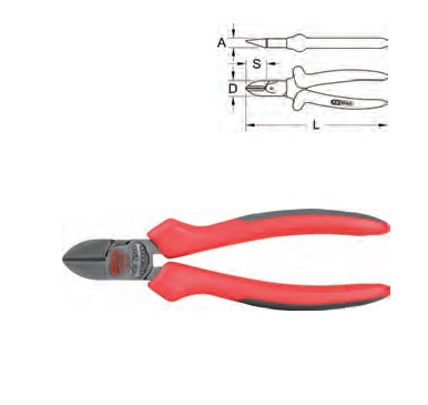 ULTIMATE + DIAGONAL SIDE CUTTER, 125MM