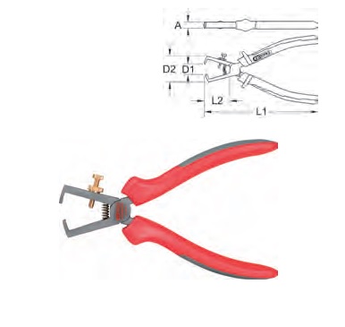 ULTIMATE + WIRE STRIPPER, 180MM