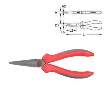 ULTIMATE + FLAT PLIERS, 160MM