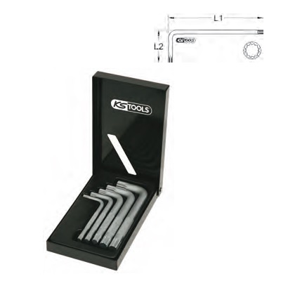 CLASSIC KEY WRENCH SET XZN, 5PCS, M5-M12