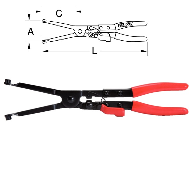 EXHAUST CLAMP PLIERS PSA, 310MM