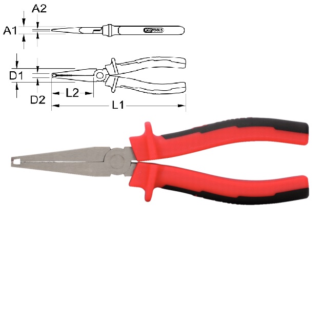 WHEEL NUT CAP PLIERS, 200MM