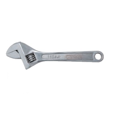 STAINLESS ADJUSTABLE WRENCH, 150MM