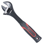 CLASSIC adjustable spanner with dual component comfort grip handle