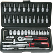 Socket set (46pcs 1/4")