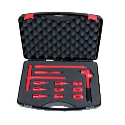 INSULATED SOCKET WRENCH SET, 13PCS, 3/8