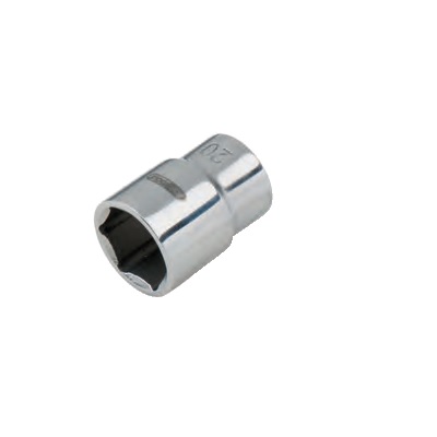 STAINLESS HEX SOCKET, 1/4", 4MM