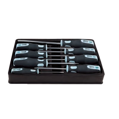 STAINLESS SCREWDRIVER SET 8PCS