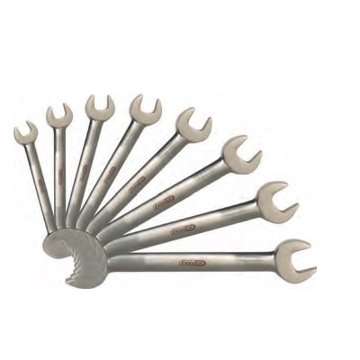 TITANIUM OE SPANNER, 8PCS, 6X7-17X19MM