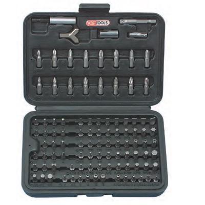 CLASSIC SECURITY BIT SET, 100PCS, 1/4