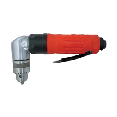 3/8" PNEUMATIC ANGLED DRILL, 10MM CHUCK