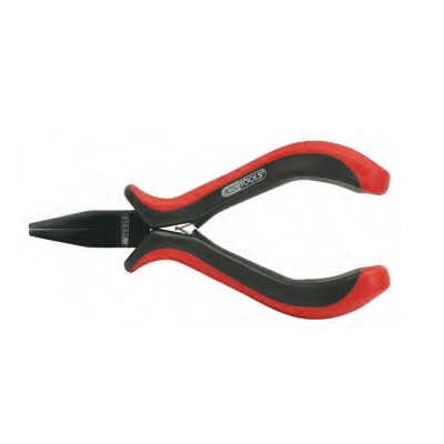 PRECISION FLAT PLIERS, NO TEETH, 125MM