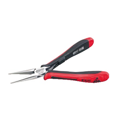 ESD long-nose pliers – straight – with cut