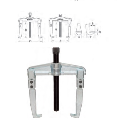 2 LEG PULLER, 20-90MM