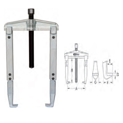 2 LEG PULLER, EXTENDED LEGS, 20-90MM