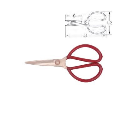 BERYLLIUM + MULTIPURPOSE SCISSORS 210 MM