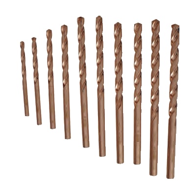 BERYLLIUM + TWIST DRILL-SET 15-PCS.