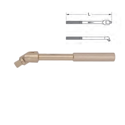 BRONZE + SWIVEL HANDLE 1/2" 215 MM