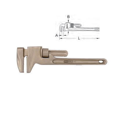 BRONZE + HEXAGON ALLEN KEY WITH T-HANDLE 3 MM