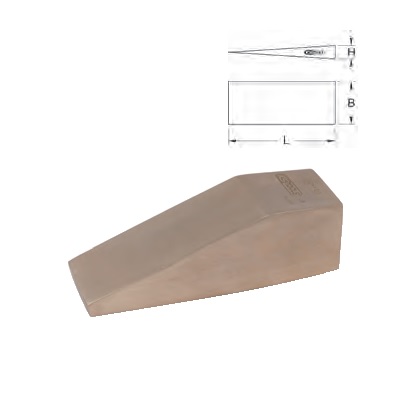 BRONZE + STONE WEDGE 120X44 MM