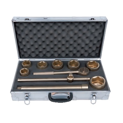 BRONZE + SOCKET SET 3/4" 11-PCS.