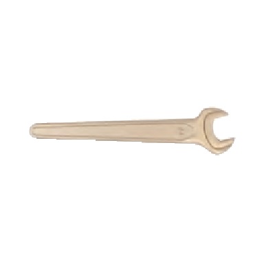 BRONZE + SINGLE OPEN ENDED SPANNER 6 MM