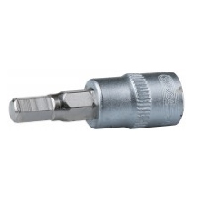 HEX BIT SOCKET, 1/4", 1/8