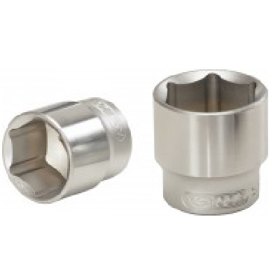 CLASSIC HEX SOCKET, 3/8", 1/4