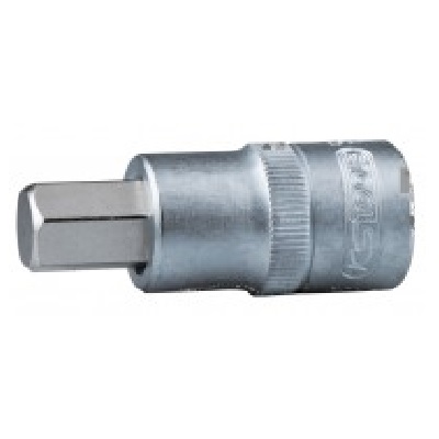 HEX BIT SOCKET, 1/2", 3/16