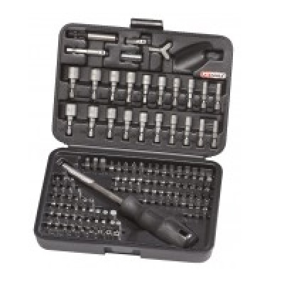 CLASSIC SECURITY BIT SET, 122PCS, 1/4