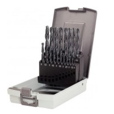 HSS DRILL BIT SET, 19PCS, 1-10MM