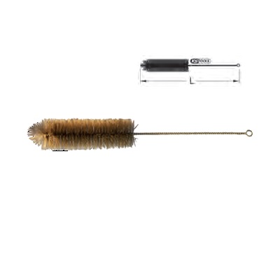 BRONZE + CYLINDER BRUSH, WIRE, CRIMPED, 300 MM